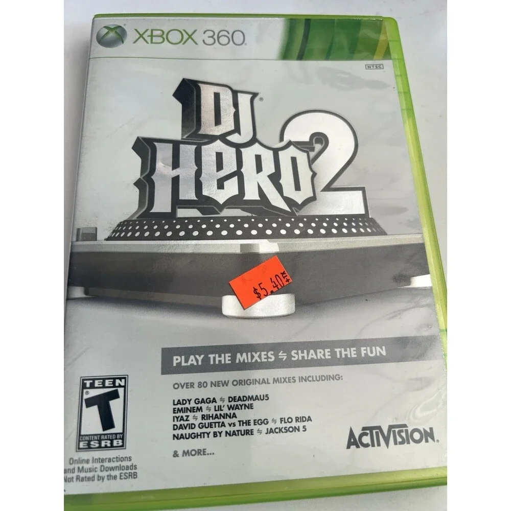 DJ Hero 2 - Xbox 360 Game